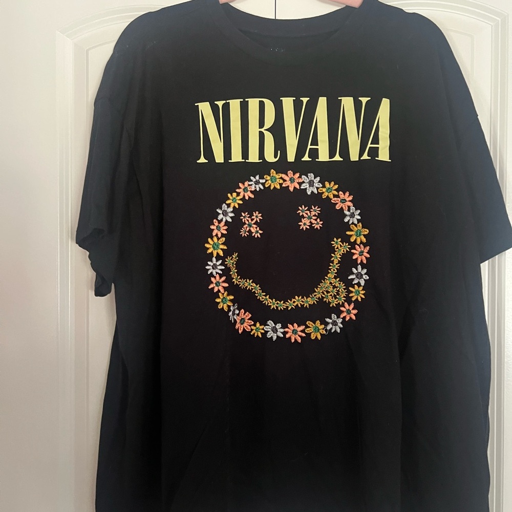 Torrid Nirvana Oversized Graphic Tee 1X